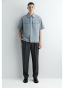 TAVI BREATHE Short Sleeve Shirt (With Pockets)