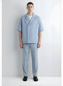 ARDEN TECH Double-Breasted Short Sleeve Shirt - AVYRES