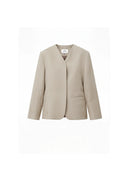 ELYSE Hidden Closure Tailored Jacket - AVYRES