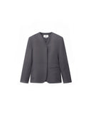 ELYSE Hidden Closure Tailored Jacket - AVYRES