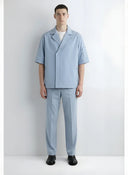 ARDEN TECH Double-Breasted Short Sleeve Shirt - AVYRES