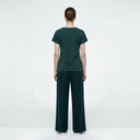 DRAPÉ - Draped Fitted T-Shirt - AVYRES