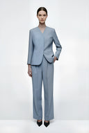 ELYSE Hidden Closure Tailored Jacket