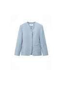 ELYSE Hidden Closure Tailored Jacket - AVYRES