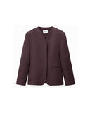 ELYSE Hidden Closure Tailored Jacket