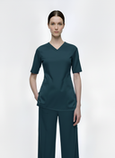 Womens Long Scrub top Medical Apparel