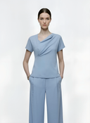 DRAPÉ - Draped Fitted T-Shirt Medical Apparel