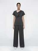 DRAPÉ - Draped Fitted T-Shirt Medical Apparel